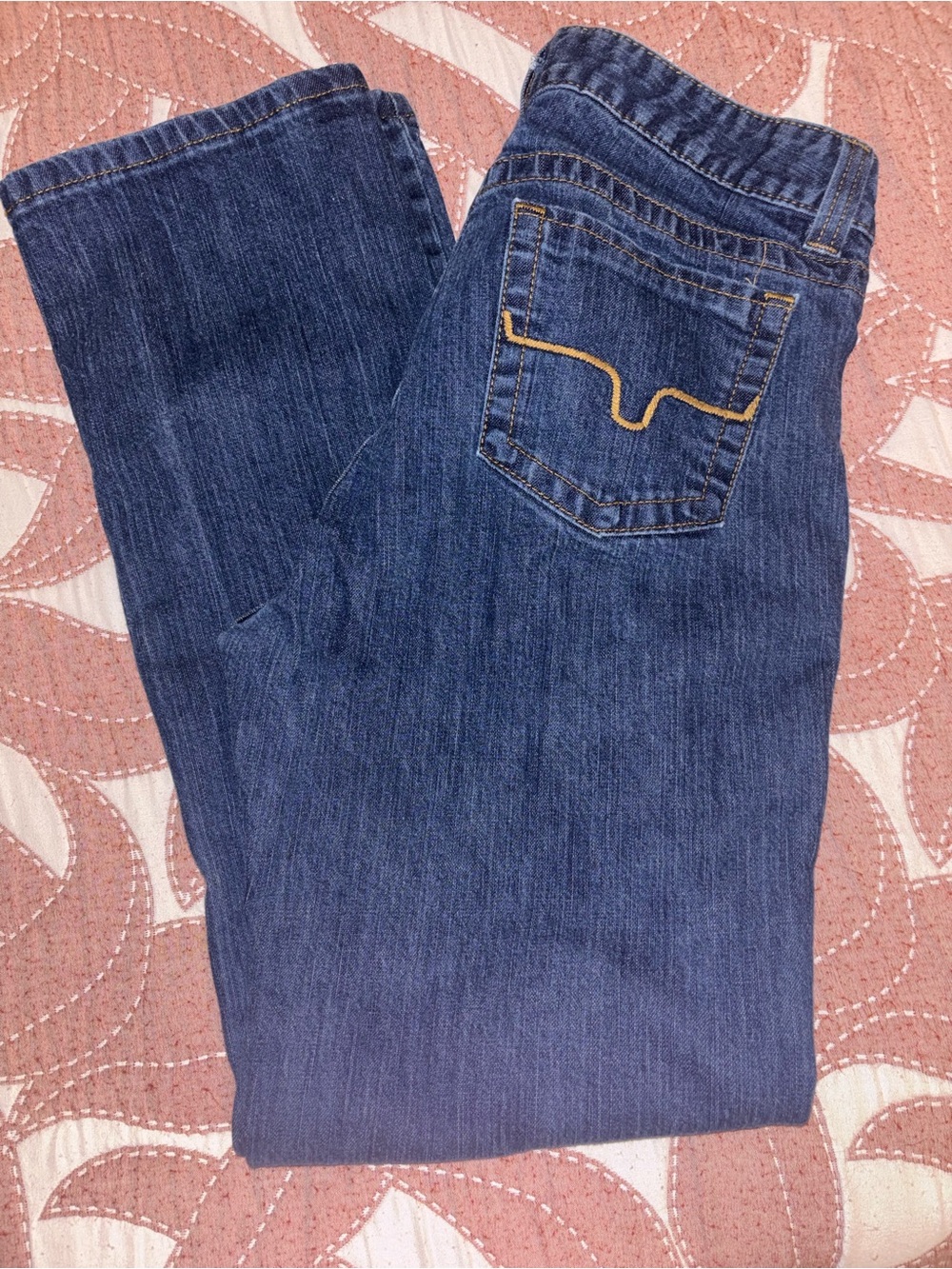 Kimes Ranch Dark Blue Straight-Leg Women's Jeans